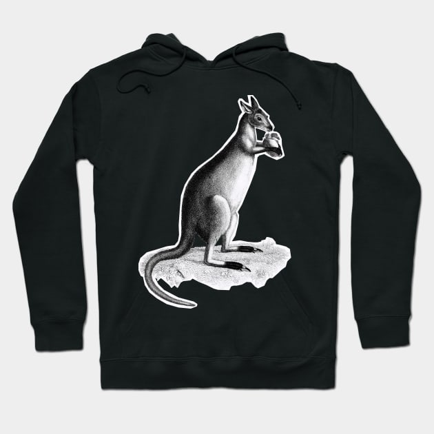 Kangaroo lowland king Hoodie by Marccelus